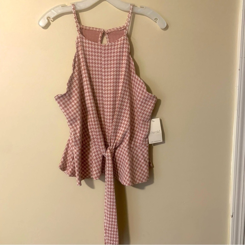 NWT‎ Meraki young contemporary polyester blouse size XL